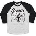 Senior Dance Mom Class Of 2026 Dancer Daughter Graduation Baseball Raglan Shirt
