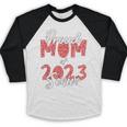 Senior Graduation Class Of 2023 Proud Mom Of 2023 Senior Baseball Raglan Shirt