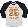 Senior Mom Class Of 2026 Basketball Mom Graduation Baseball Raglan Shirt