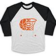 Senior Mom Class Of 2026 Basketball Graduation Baseball Raglan Shirt