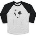 Senior Mom Class Of 2026 Soccer Graduation Heart Baseball Raglan Shirt