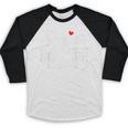 Senior Volleyball Mom Class Of 2027 Graduation Graduate Baseball Raglan Shirt