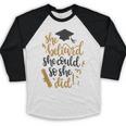 She Believed She Could So She Did Graduation Shirt Baseball Raglan Shirt