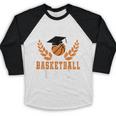 Sister Class Of 2025 Senior Basketball Graduation Family Baseball Raglan Shirt