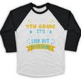 So Long 4th Grade Graduation 2025 School 5th Grade Here Come Baseball Raglan Shirt