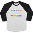 So Long 8th Grade 9th Grade Here I Come Graduation Cute Baseball Raglan Shirt
