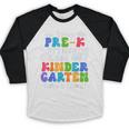 So Long Pre K Graduation Kindergarten Here I Come Kids 2024 Baseball Raglan Shirt