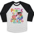 So Long Prek Pre-K Graduation Graduate Unicorn Kids Girls Baseball Raglan Shirt