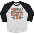 In My Social Worker Era Cute Social Worker Graduation MSW Baseball Raglan Shirt