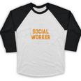 Social Work s Graduation Social Worker Men Baseball Raglan Shirt