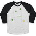 St Patricks Day Masters Degree MSW Graduation Social Work Baseball Raglan Shirt