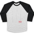 Straight Outta 8th Grade Class Of 2023 Shirt Graduation Baseball Raglan Shirt