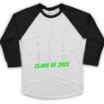 Straight Outta Junior High School Class Of 2022 Graduation Baseball Raglan Shirt