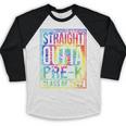 Straight Outta Pre-K Class Of 2022 Preschool Graduation Baseball Raglan Shirt