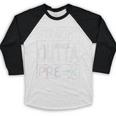 Straight Outta Pre-K Shirt Great Graduation Preschools Baseball Raglan Shirt