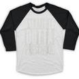 STRAIGHT OUTTA PRESCHOOL GIFT Grad Graduation Kids Baseball Raglan Shirt