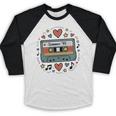 Summer ’95 Retro Cassette Tape Nostalgia Music Lover Premium Tri-Blend Baseball Raglan Shirt Summer ’95 Retro Cassette Tape Nostalgia Music Lover Premium Tri-Blend Baseball Raglan Shirt