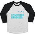 Super Computer Engineer New Job Graduation Baseball Raglan Shirt