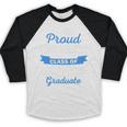 Super Proud Bonus Daughter Of 2025 Graduate Graduation Premium Baseball Raglan Shirt