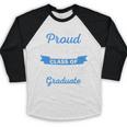 Super Proud Bonus Son Of 2025 Graduate Graduation Family Premium Baseball Raglan Shirt