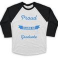 Super Proud Brother Of 2025 Graduate Graduation Family Premium Baseball Raglan Shirt