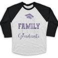 Super Proud Family Of 2026 Graduate Senior Graduation Family Baseball Raglan Shirt