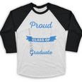 Super Proud Father In Law Of 2025 Graduate Graduation Family Baseball Raglan Shirt