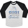 Super Proud Gigi Of 2026 Graduate Senior Graduation Family Baseball Raglan Shirt