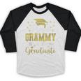 Super Proud Grammy Of 2025 Graduate Senior Graduation Family Baseball Raglan Shirt