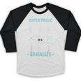 Super Proud Grandma Of A PHD Graduate Senior Graduation Baseball Raglan Shirt