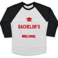 I Survived My Boyfriend's Bachelor's Degree Graduation Baseball Raglan Shirt