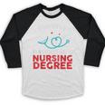 I Survived My Daughter's Nurse Degree School Graduation Baseball Raglan Shirt