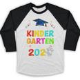 I Survived Kindergarten Graduation 2025 Graduate Boys Girls Baseball Raglan Shirt