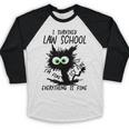 I Survived Law School Graduation 2025 2026 Baseball Raglan Shirt