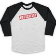 I Survived Military School Graduation Straight Outta Baseball Raglan Shirt