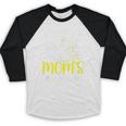 i Survived My Mom's EdD Dissertation Graduation Mom EdD Baseball Raglan Shirt