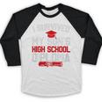 I Survived My Son's High School Diploma Graduation Premium Baseball Raglan Shirt