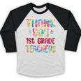 Thank You 1st Grade Teachers Graduation Last Day Of School Baseball Raglan Shirt