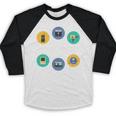 Throwback Thursday Never Forget Nostalgia 80's Retro Premium Tri-Blend T-Shirt Baseball Raglan Shirt