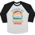 Train Please Be Patient I'm From The 1900s Men Baseball Raglan Shirt