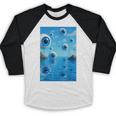 Trippy Weirdcore Frutiger Aero Surreal Eyeballs Y2K Baseball Raglan Shirt