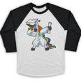 Unicorn Student Graduation 2022 Boys Girls Teenagers Teen Baseball Raglan Shirt