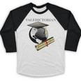 Valedictorian University Of Hard Knocks Graduation Tshirt Baseball Raglan Shirt