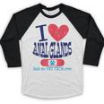 Vet Tech I Love Veterinary Technician Graduation Baseball Raglan Shirt
