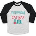 Veterinarian Graduation T-Shirt Men Women Humor Baseball Raglan Shirt