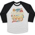 Vintage 1995 Retro Classic 90s Nostalgia Throwback Vibe Baseball Raglan Shirt