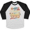 Vintage 1995 Retro Classic 90s Nostalgia Throwback Vibe Premium Tri-Blend Baseball Raglan Shirt Vintage 1995 Retro Classic 90s Nostalgia Throwback Vibe Premium Tri-Blend Baseball Raglan Shirt