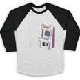 Vintage Gaming Please Be Patient With Me I'm From The 1900s Baseball Raglan Shirt