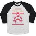 Vintage Gaming Rituals Retro Gamer Nostalgia Vintage Games Baseball Raglan Shirt