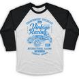Vintage Racing Automotive Nostalgia Distressed Car Premium Tri-Blend Baseball Raglan Shirt Vintage Racing Automotive Nostalgia Distressed Car Premium Tri-Blend Baseball Raglan Shirt